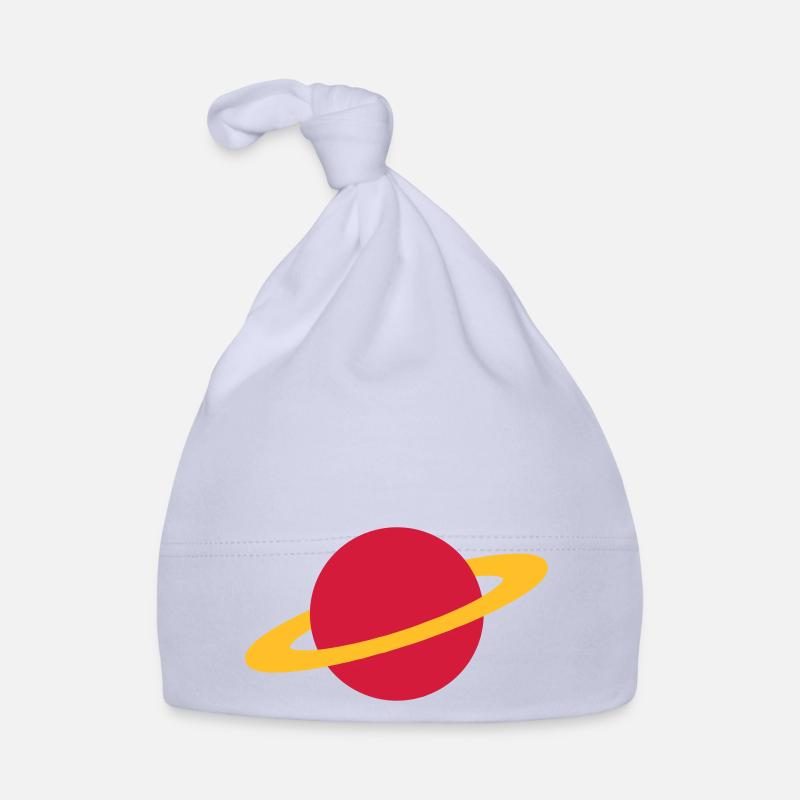 Planète / planète / planète / Saturne - Bonnet bio Bébé - ciel