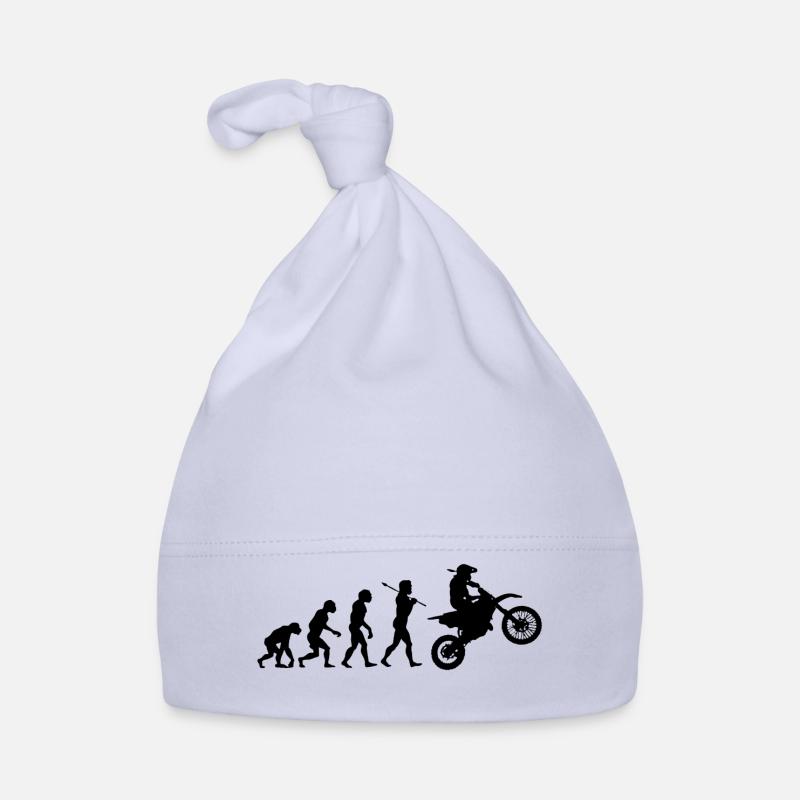 Biker Evolution - Baby Bio-Mütze - Sky
