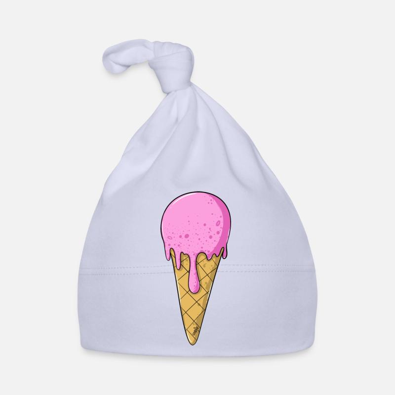 | de crème glacée Crème glacée rose rose | Glace Bonnet bio Bébé