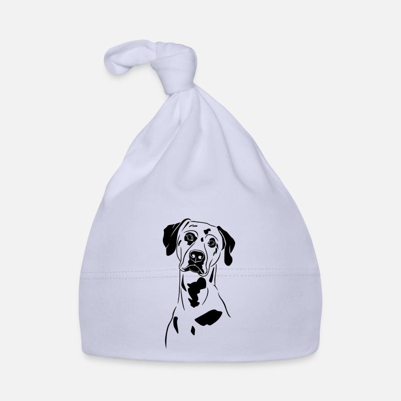 Dalmatiner Baby Bio-Mütze