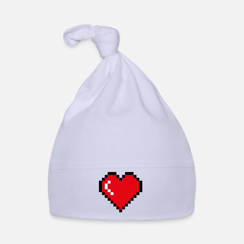 Herz Baby Bio-Mütze