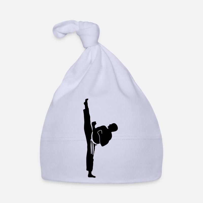 karate kick Organic Baby Cap