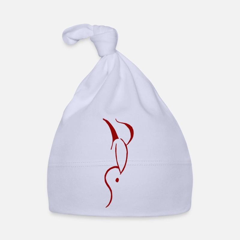 Devil red Baby Bio-Mütze