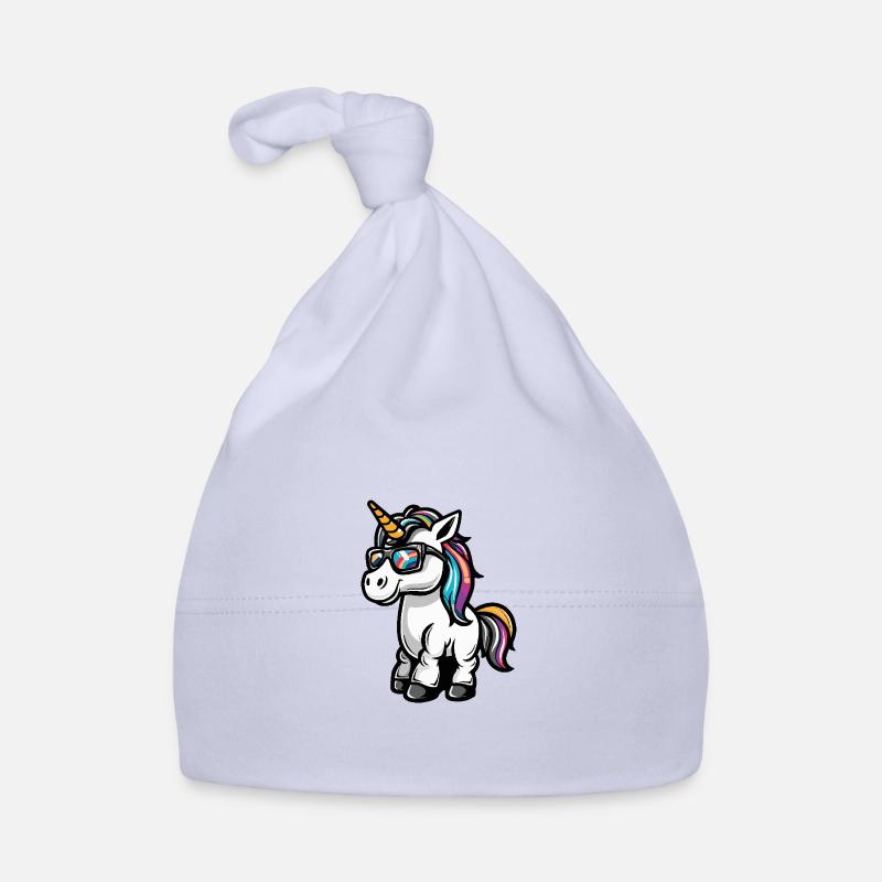 Einhorn Cool Comic Baby Bio-Mütze