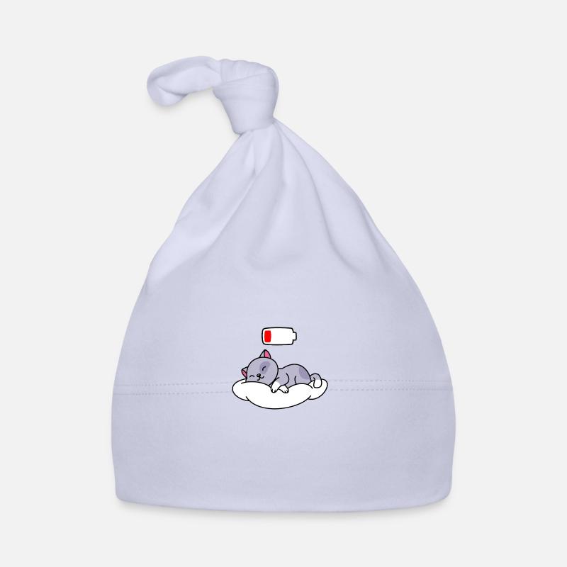 Chat Dormir mignon Bonnet bio Bébé