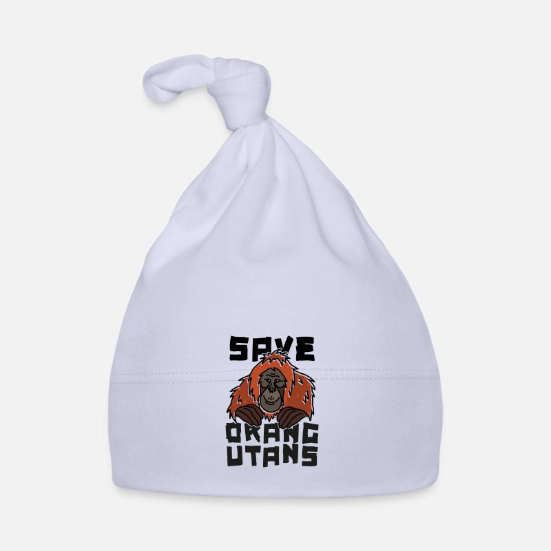 Save the Orangutans Baby Bio-Mütze