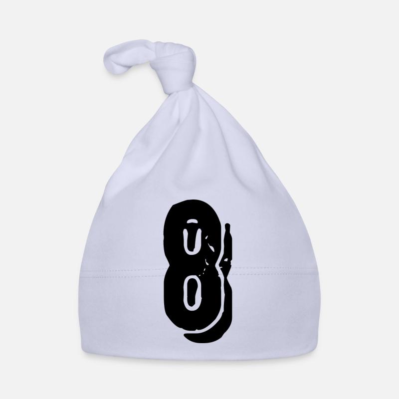 8 number jersey Organic Baby Cap