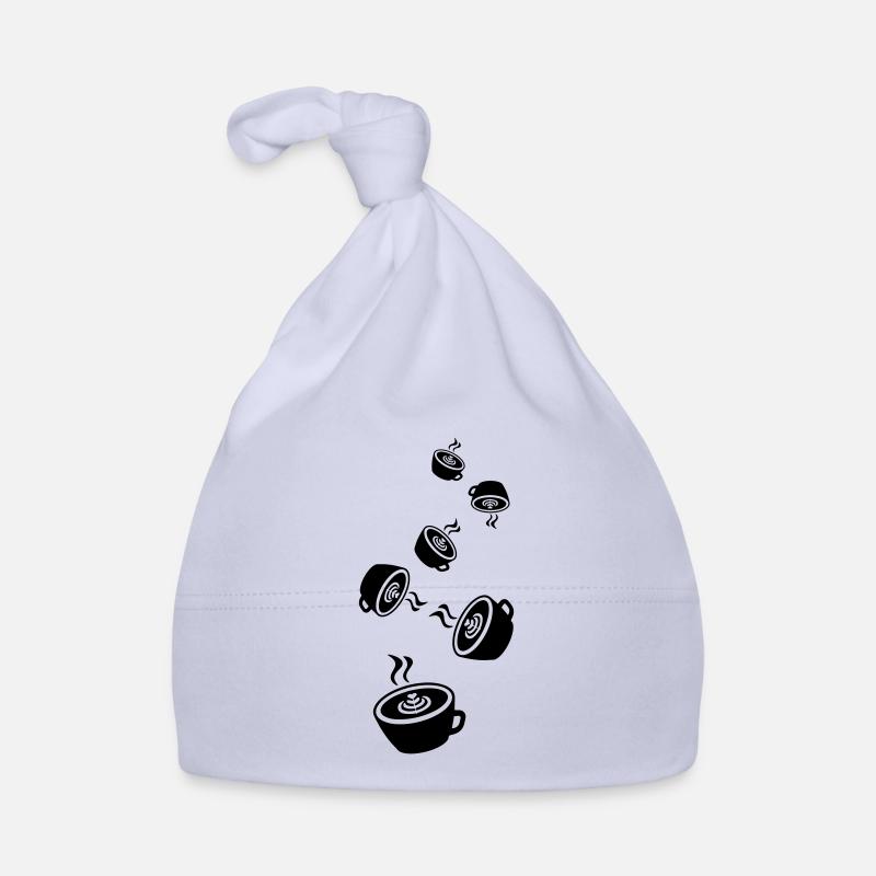Kaffee Icon Baby Bio-Mütze