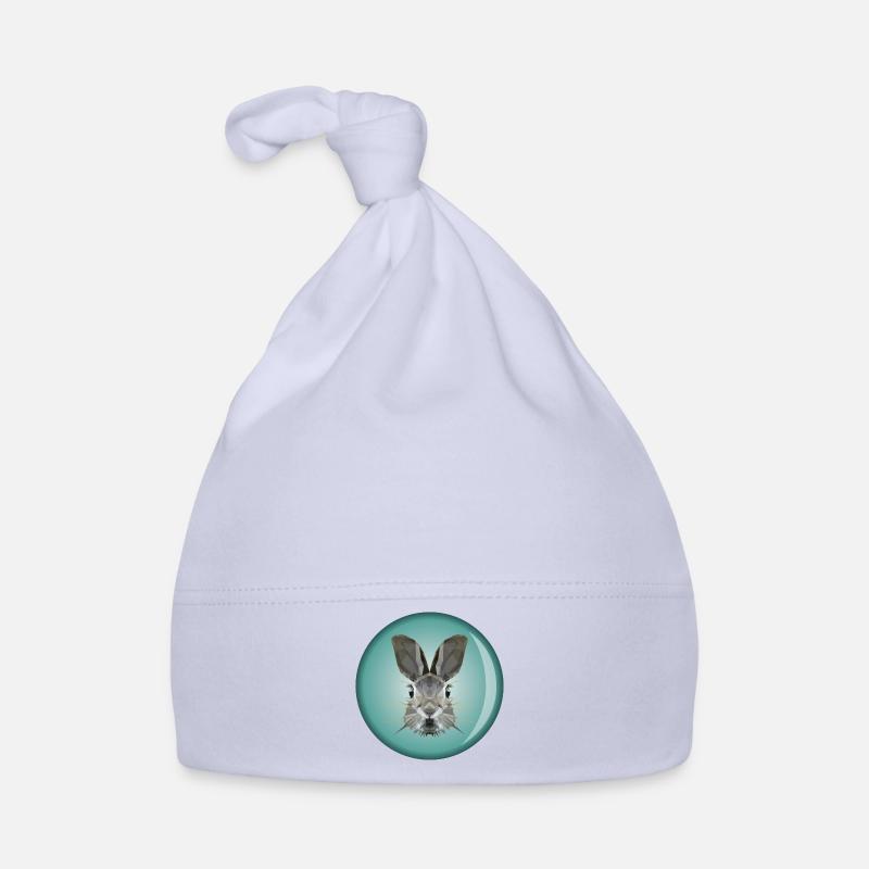 Tête de lapin Bonnet bio Bébé
