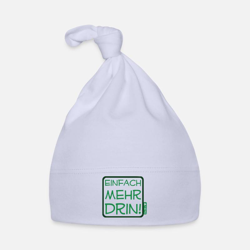 Tout simplement plus dedans - Journée mondiale de la trisomie 21 - vert Bonnet bio Bébé