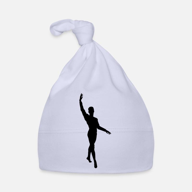 Danseuse de ballet vecteur Silhouette Bonnet bio Bébé