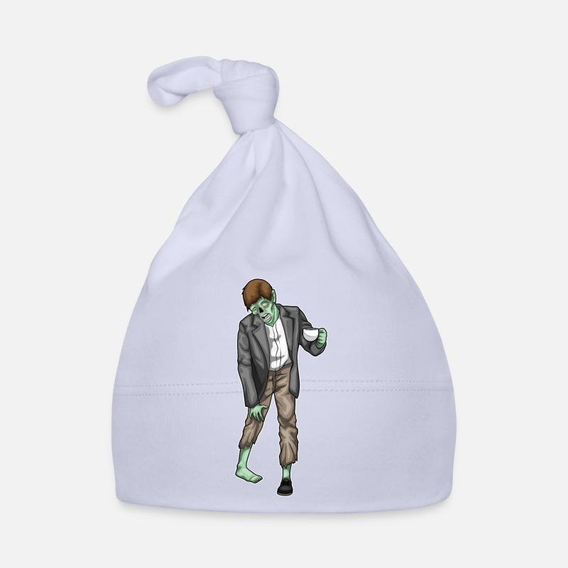 Zombie Halloween Kaffee Baby Bio-Mütze