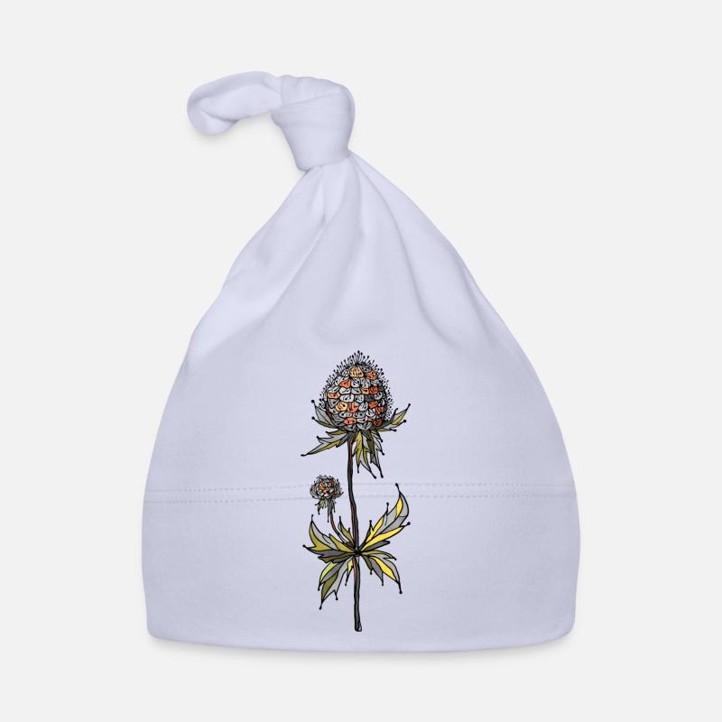 Blume Baby Bio-Mütze