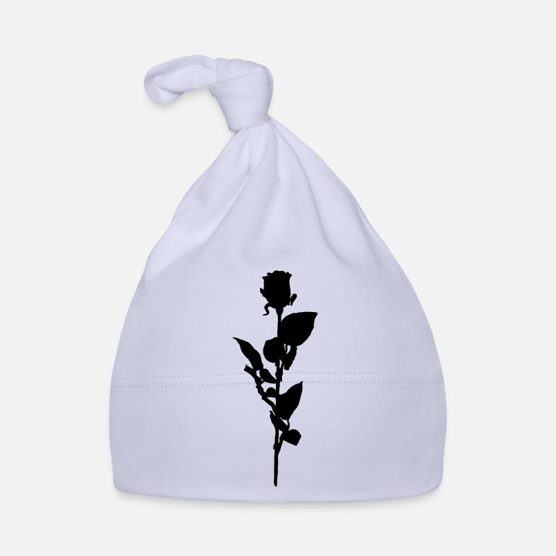 rose - Baby Bio-Mütze - Sky