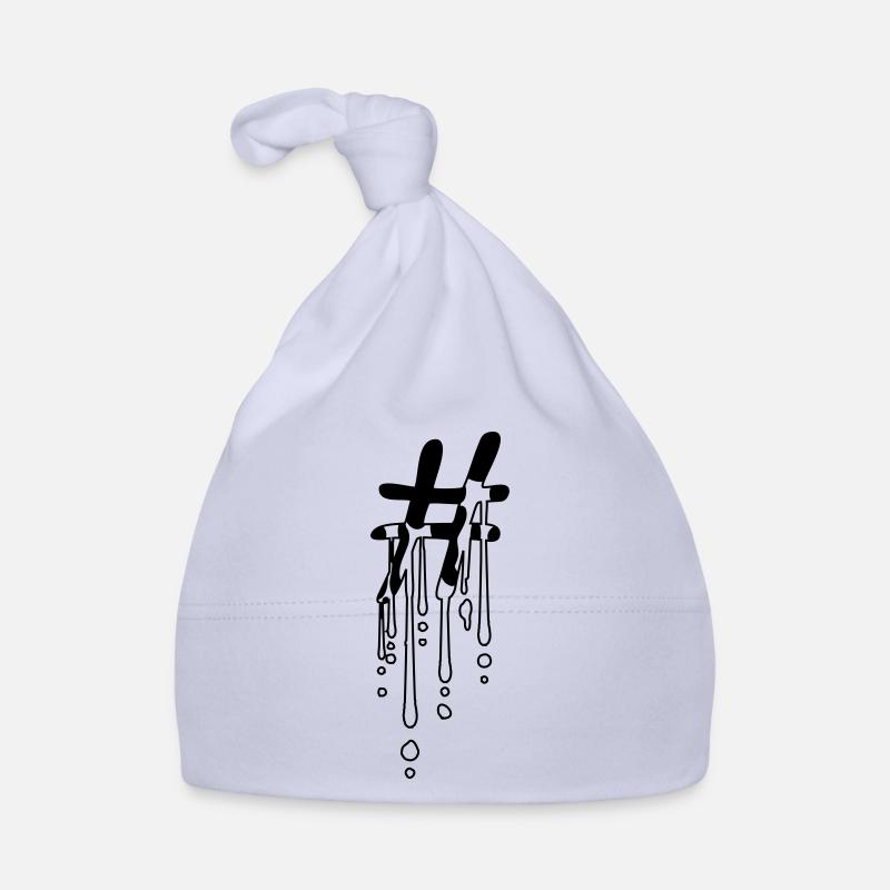 Hashtag Sticky Drop Bonnet bio Bébé