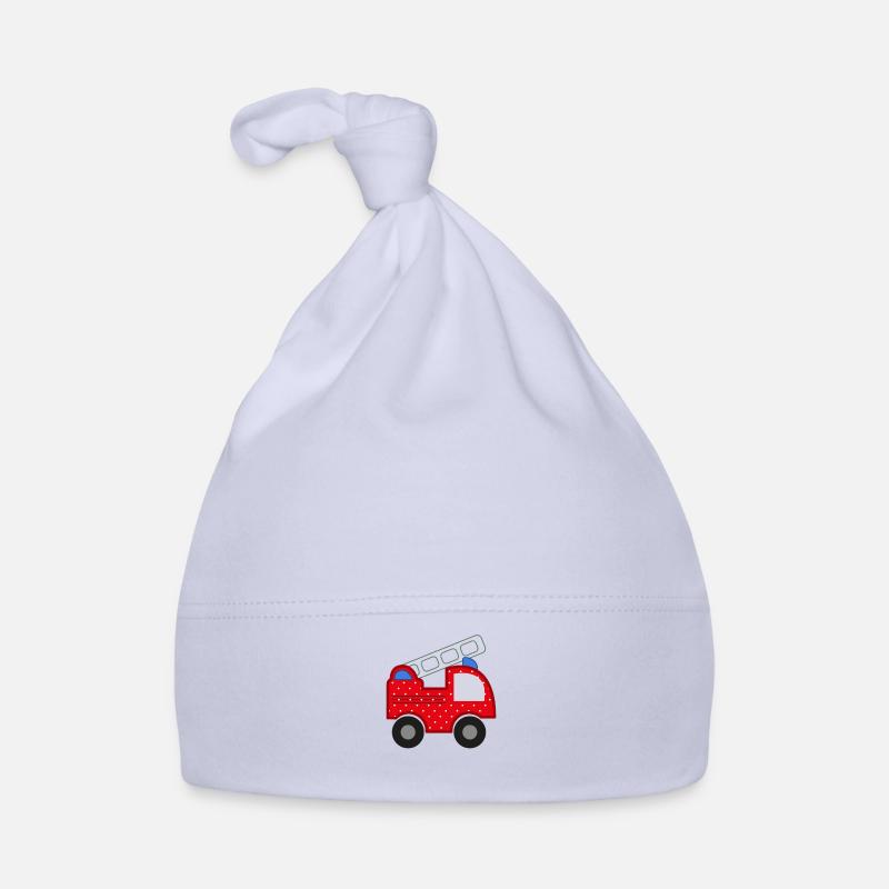 Fire engine fire brigade firefighter Organic Baby Cap
