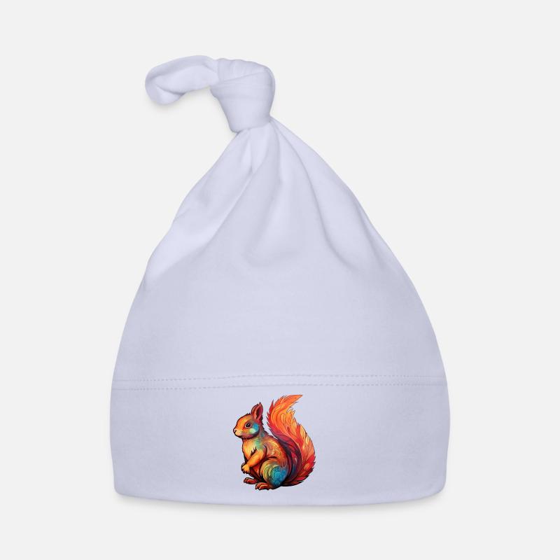 Squirrel Organic Baby Cap