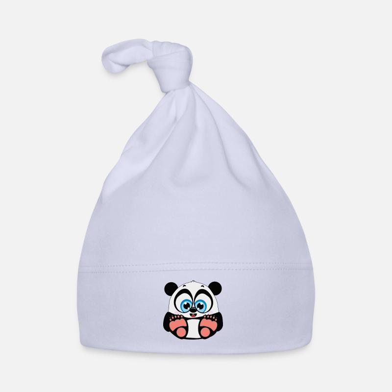 Percy Panda - Bonnet bio Bébé - ciel