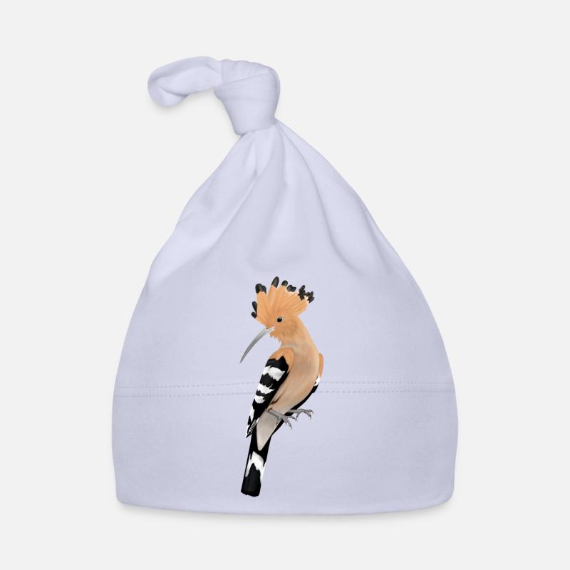 Huppe Huppe Upupa epops Bonnet bio Bébé
