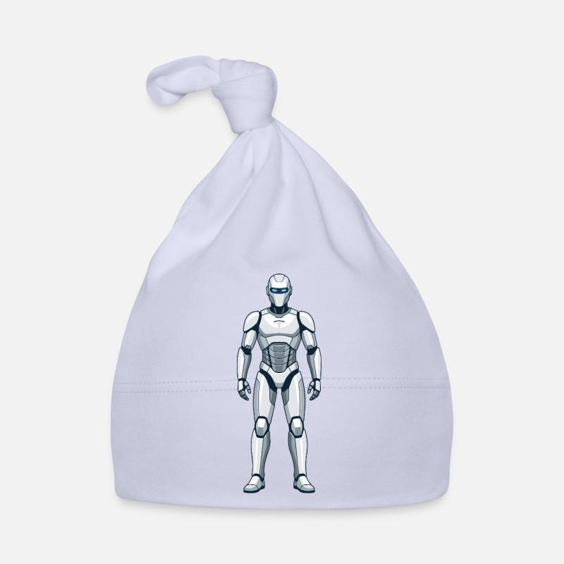 Futuristic Mech Suit Organic Baby Cap