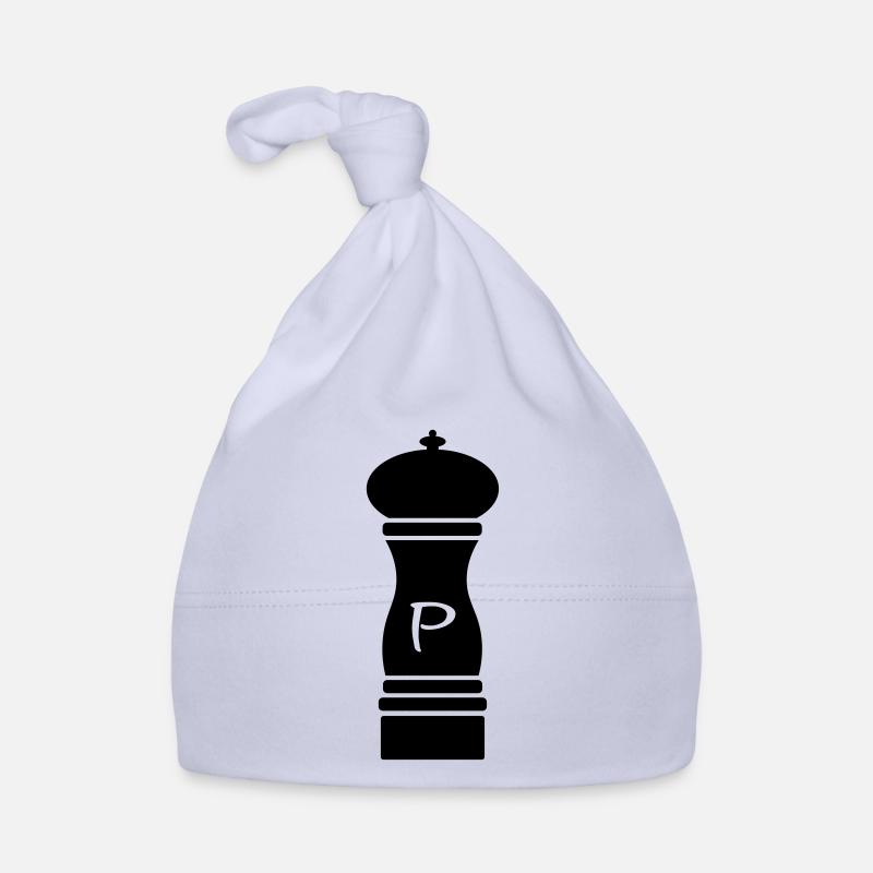 Pfeffer - Pfeffermühle - pepper mill Baby Bio-Mütze
