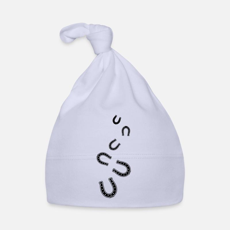 Symbole du fer à cheval Bonnet bio Bébé