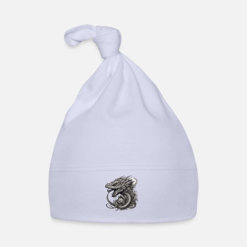 Tattoo / Tier / Kunst / cool / Comic / Drache Baby Bio-Mütze