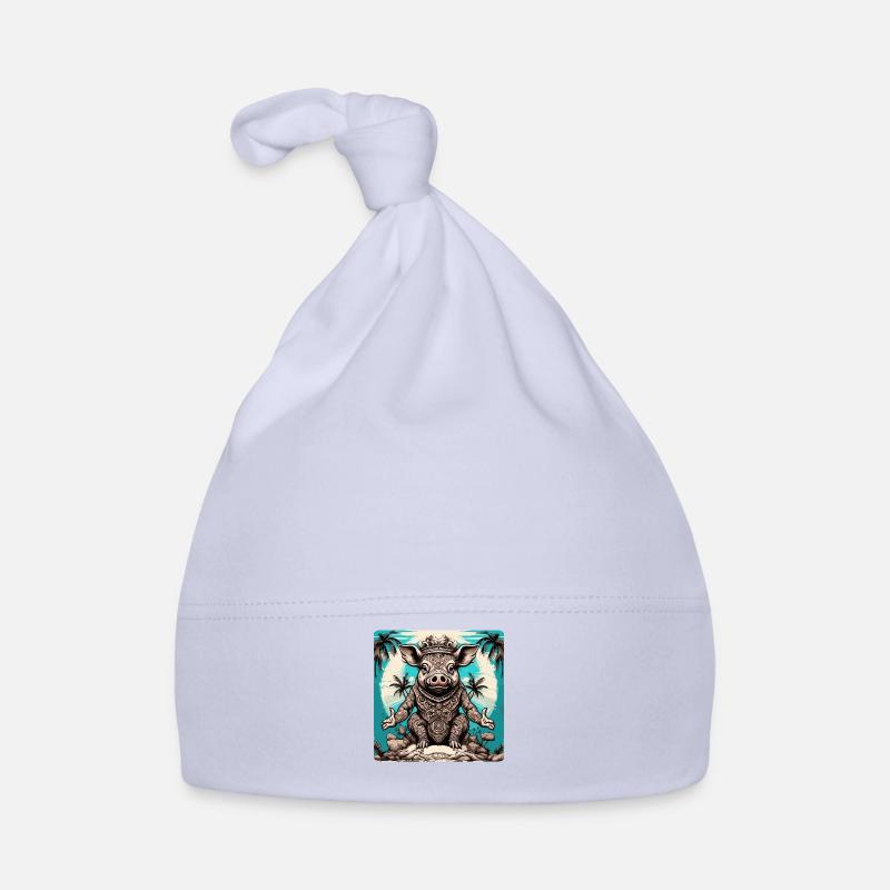 Tattoo / Animal / Art / Cool / Comic / Pig Organic Baby Cap