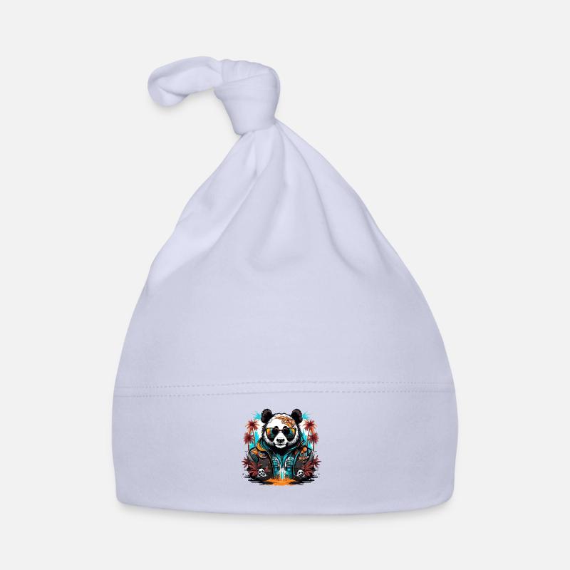 Tattoo / Animal / Art / Cool / Comic / Panda Organic Baby Cap