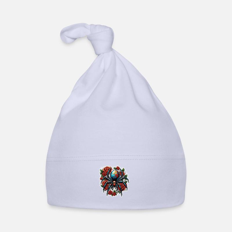 Spider / Web / Pet / Reptile / Eight-legged Organic Baby Cap