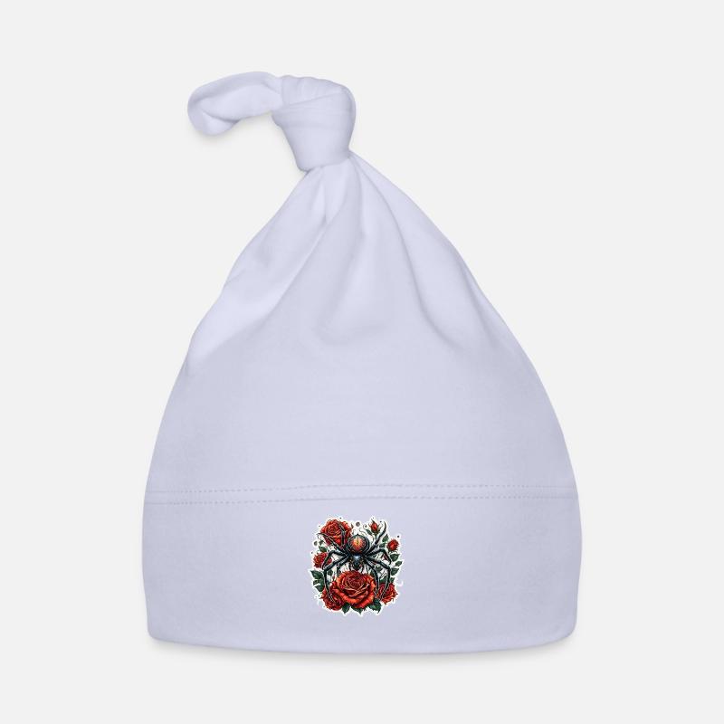 Spider / Web / Pet / Reptile / Eight-legged Organic Baby Cap