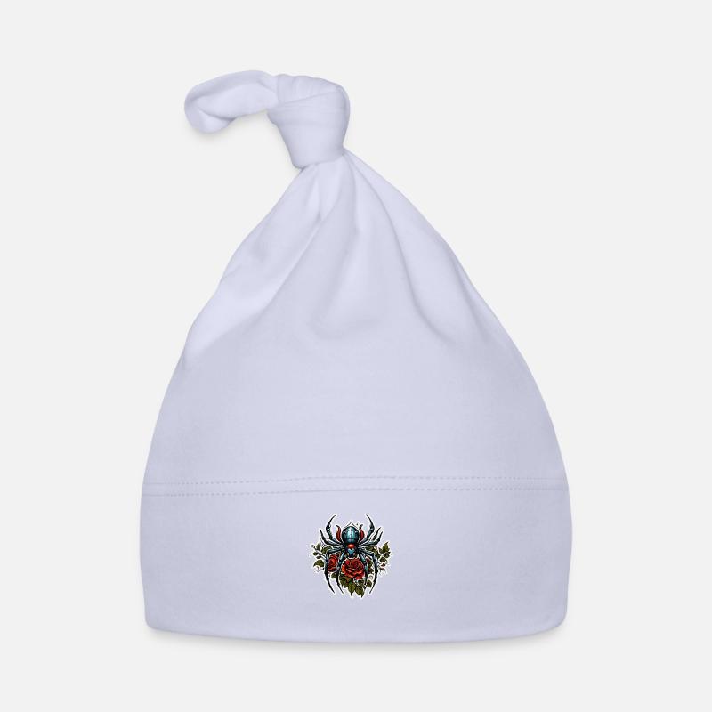 Spider / Web / Pet / Reptile / Eight-legged Organic Baby Cap