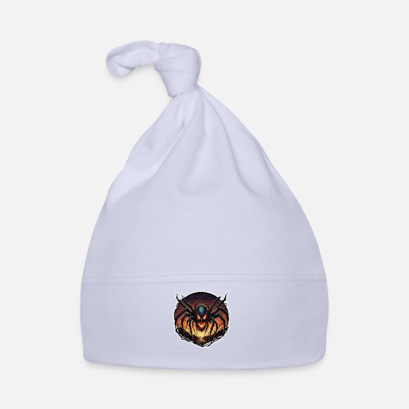 Spider / Web / Pet / Reptile / Eight-legged Organic Baby Cap
