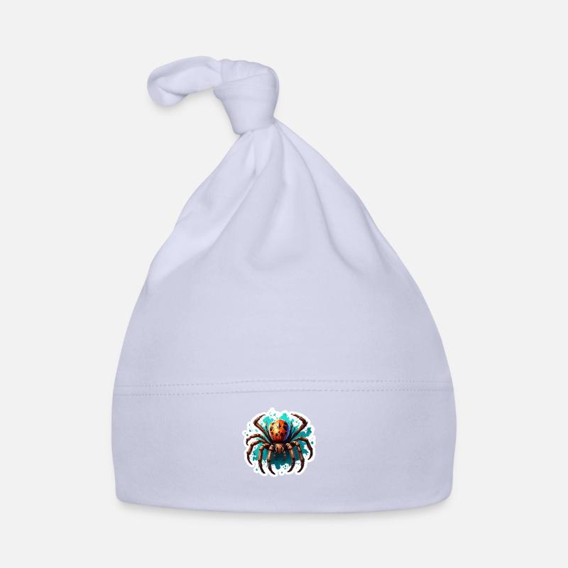 Spider / Web / Pet / Reptile / Eight-legged Organic Baby Cap