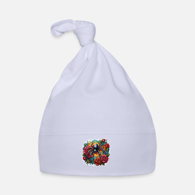 Spider / Web / Pet / Reptile / Eight-legged Organic Baby Cap