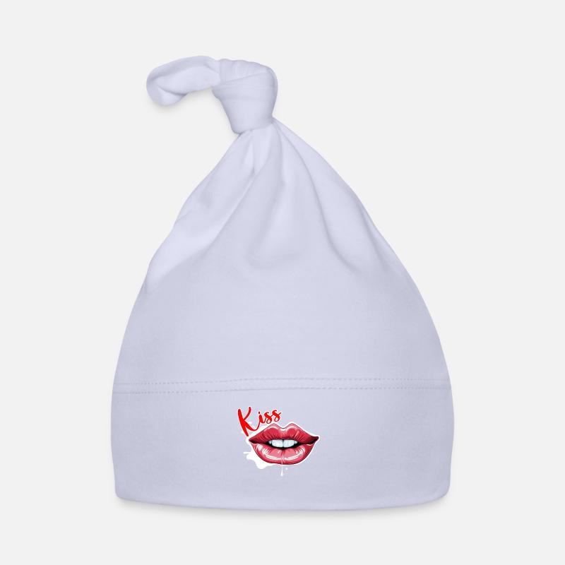 Bouche / Lèvres / Dents / Langue / Sourire / Baiser Bonnet bio Bébé