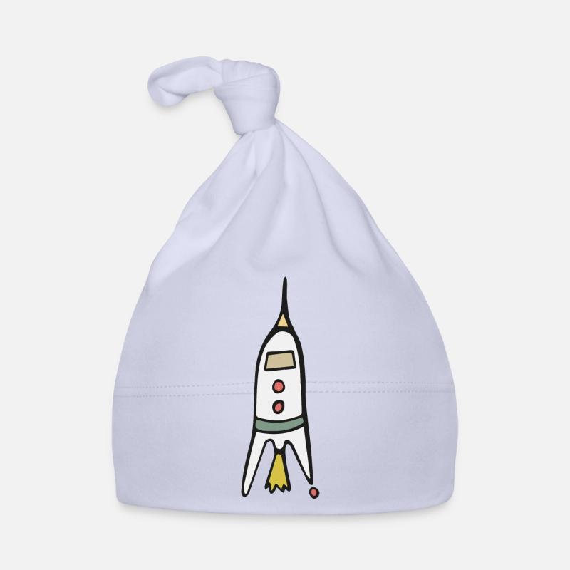 Lancement de fusée spatiale Bonnet bio Bébé