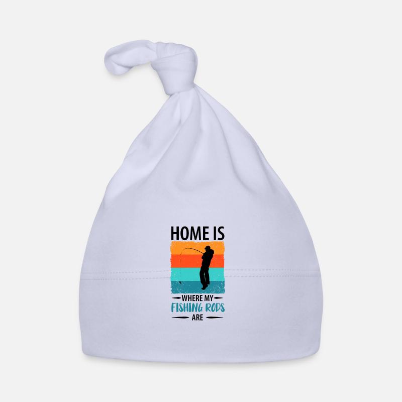 Pêche pêche pêche - Bonnet bio Bébé - ciel