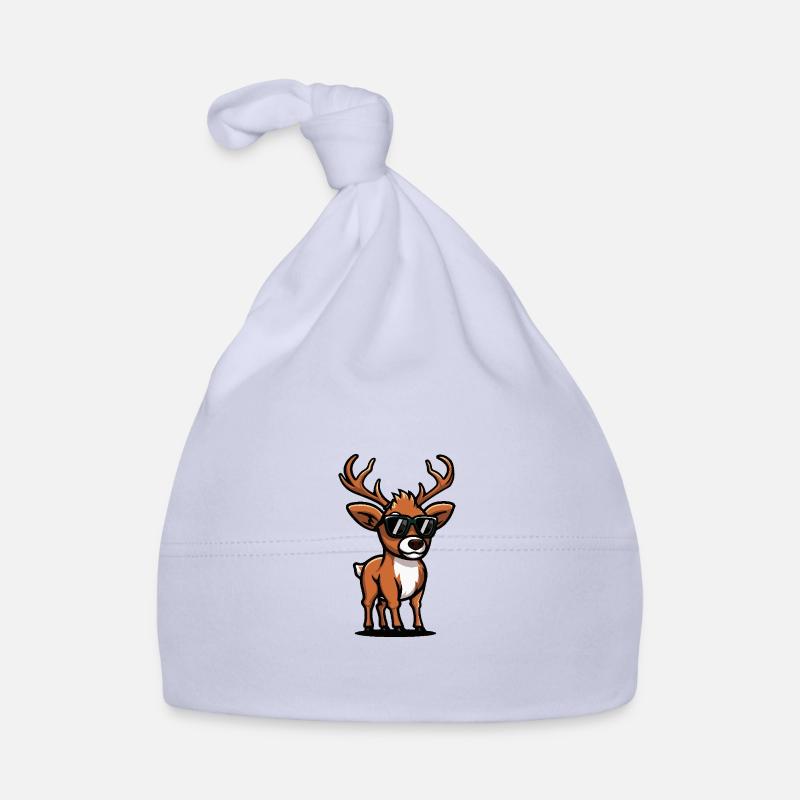 Hirsch Cool Comic Baby Bio-Mütze