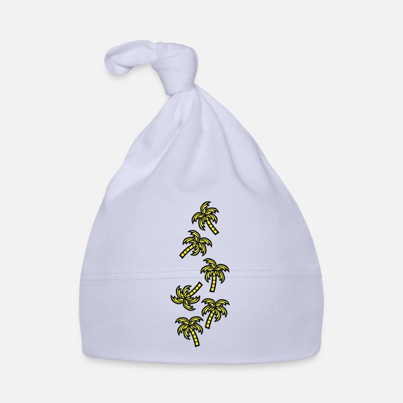 Palmen Urlaub Baby Bio-Mütze