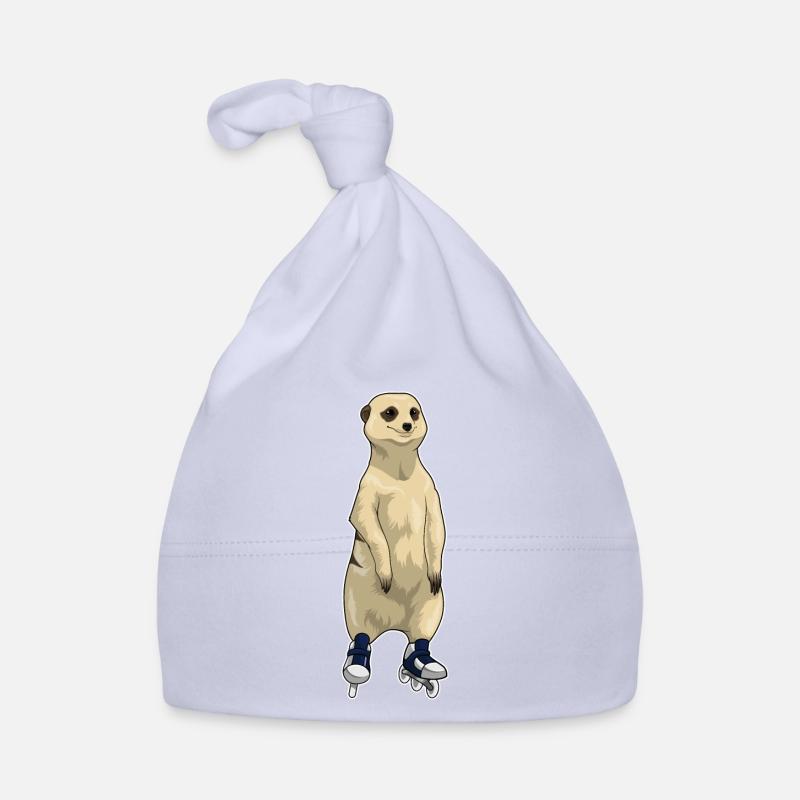 Suricates Patins à roues alignées Bonnet bio Bébé