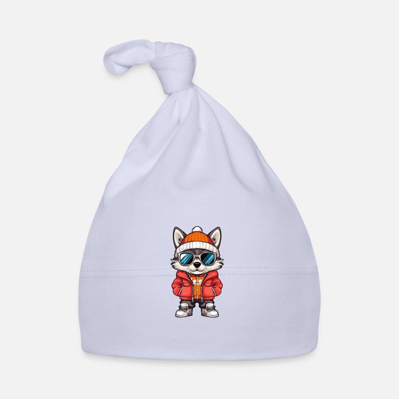 Bande dessinée Wolf Winter Bonnet bio Bébé
