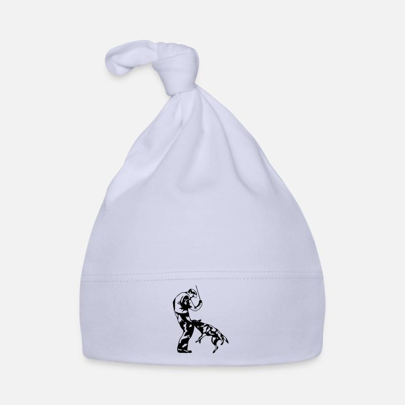 Mordant sportif (D) - Bonnet bio Bébé - ciel