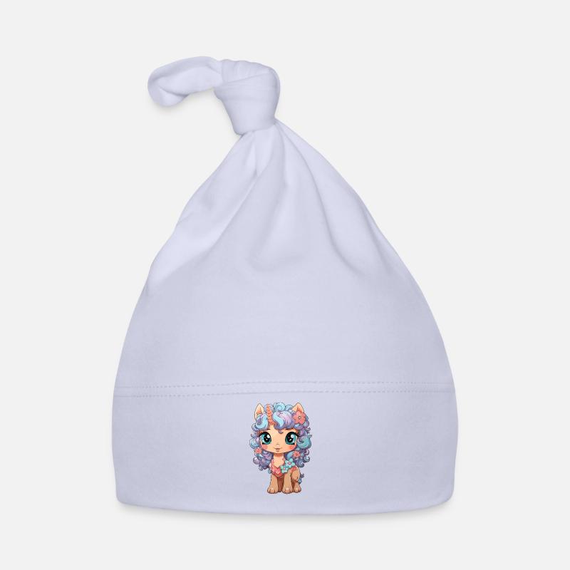 licorne douce - Licorne douce - licorne Bonnet bio Bébé