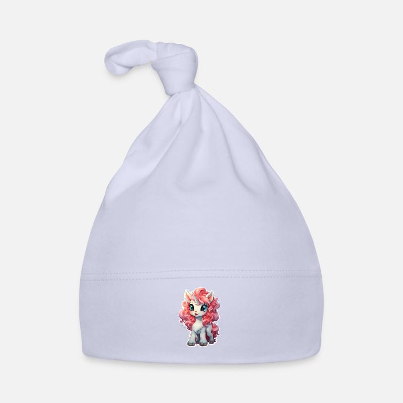 licorne douce - Licorne douce - licorne Bonnet bio Bébé