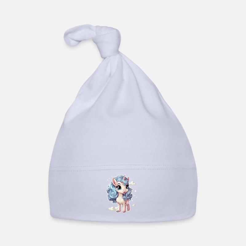 licorne douce - Licorne douce - licorne Bonnet bio Bébé