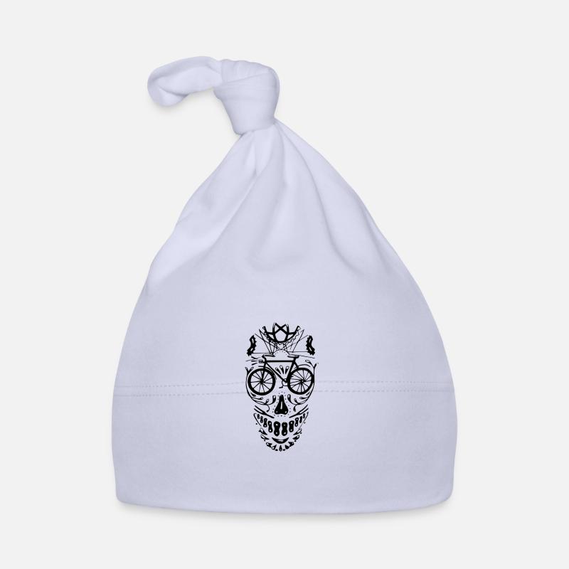 Bicycle face Organic Baby Cap