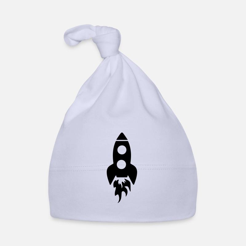 Symbole de fusée Bonnet bio Bébé