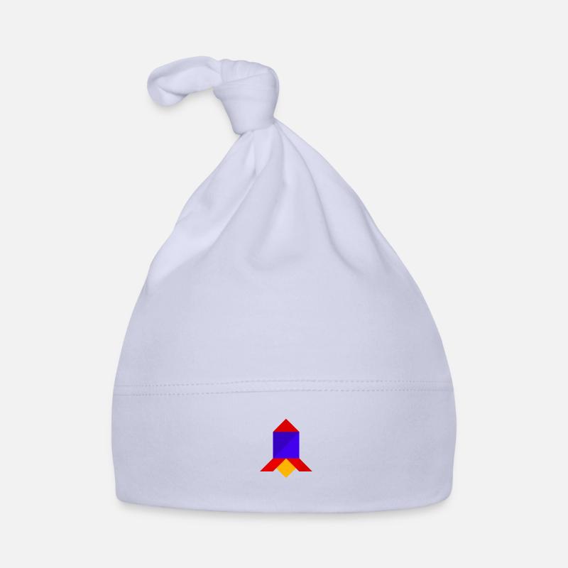 Fusée - Tangram Bonnet bio Bébé