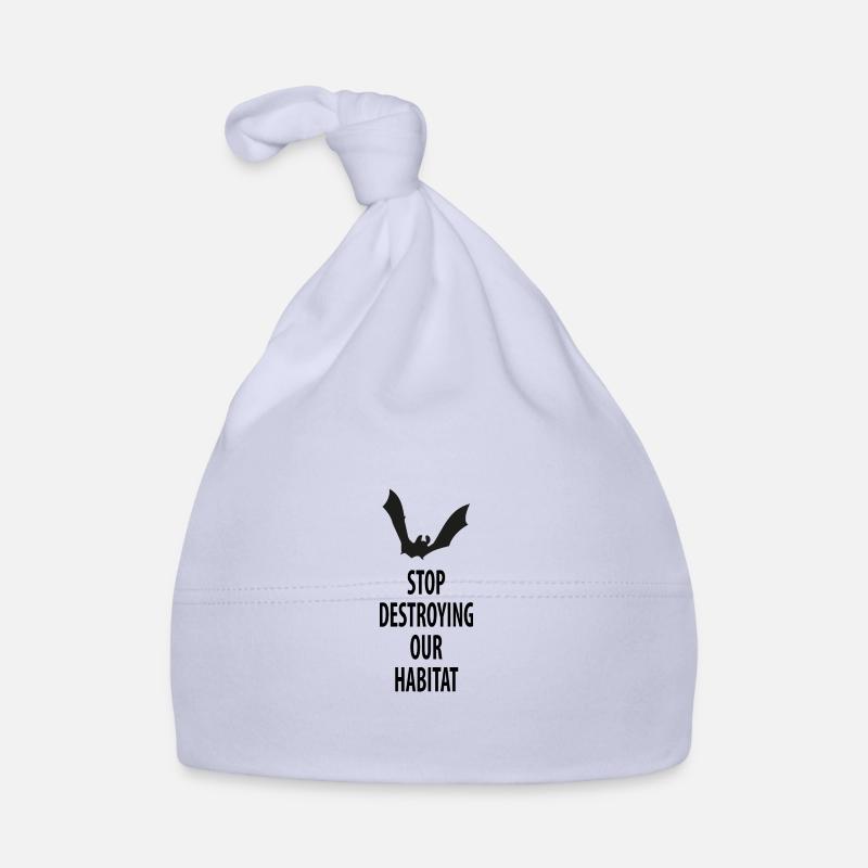 Bat Bats Organic Baby Cap